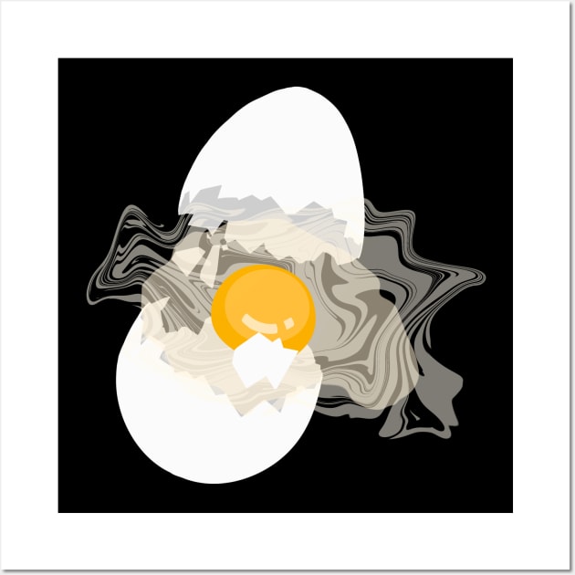 Busted Egg Wall Art by Studio Lockhart